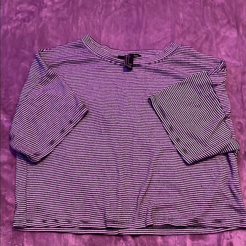 Striped Long Sleeve Top